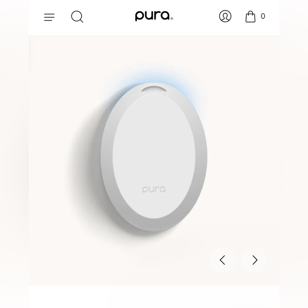 Pura Mini Smart Home Fragrance Diffuser in White